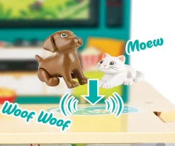 Outlet Casa Tobogán y Música Rock Sonidos Niños Casa De Muñecas De Madera|Juguetes Niños 3 Años