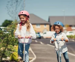 Patinetes^Globber Casco Go Up Lights Rosa Pastel