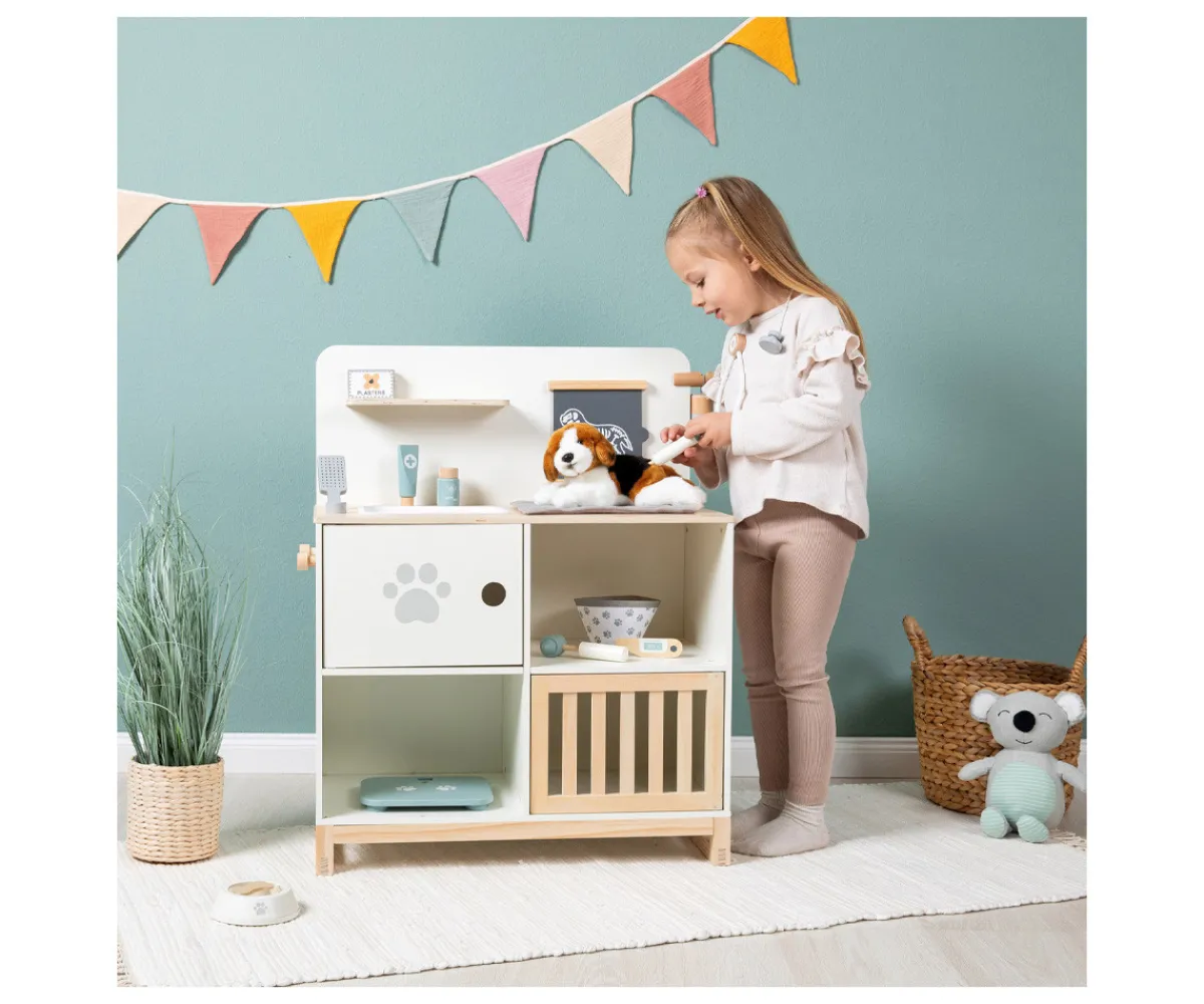 Discount Centro veterinario Thymus Blanco/Natural Niños Juguetes Niños 5 Años|Juguetes Niños 3 Años