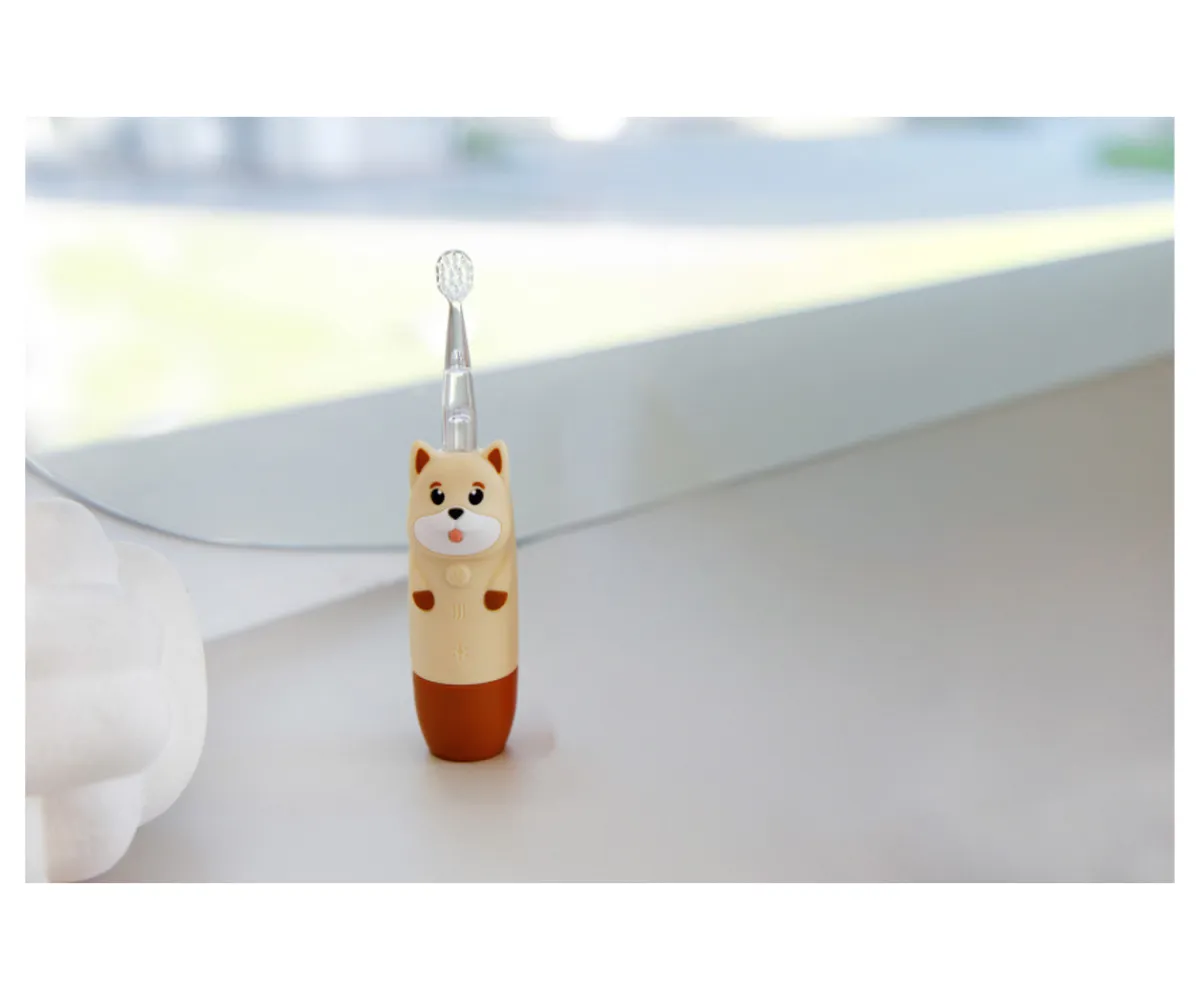 Higiene Dental^InnoGIO Cepillo de Dientes Sónico GIOdog Brown