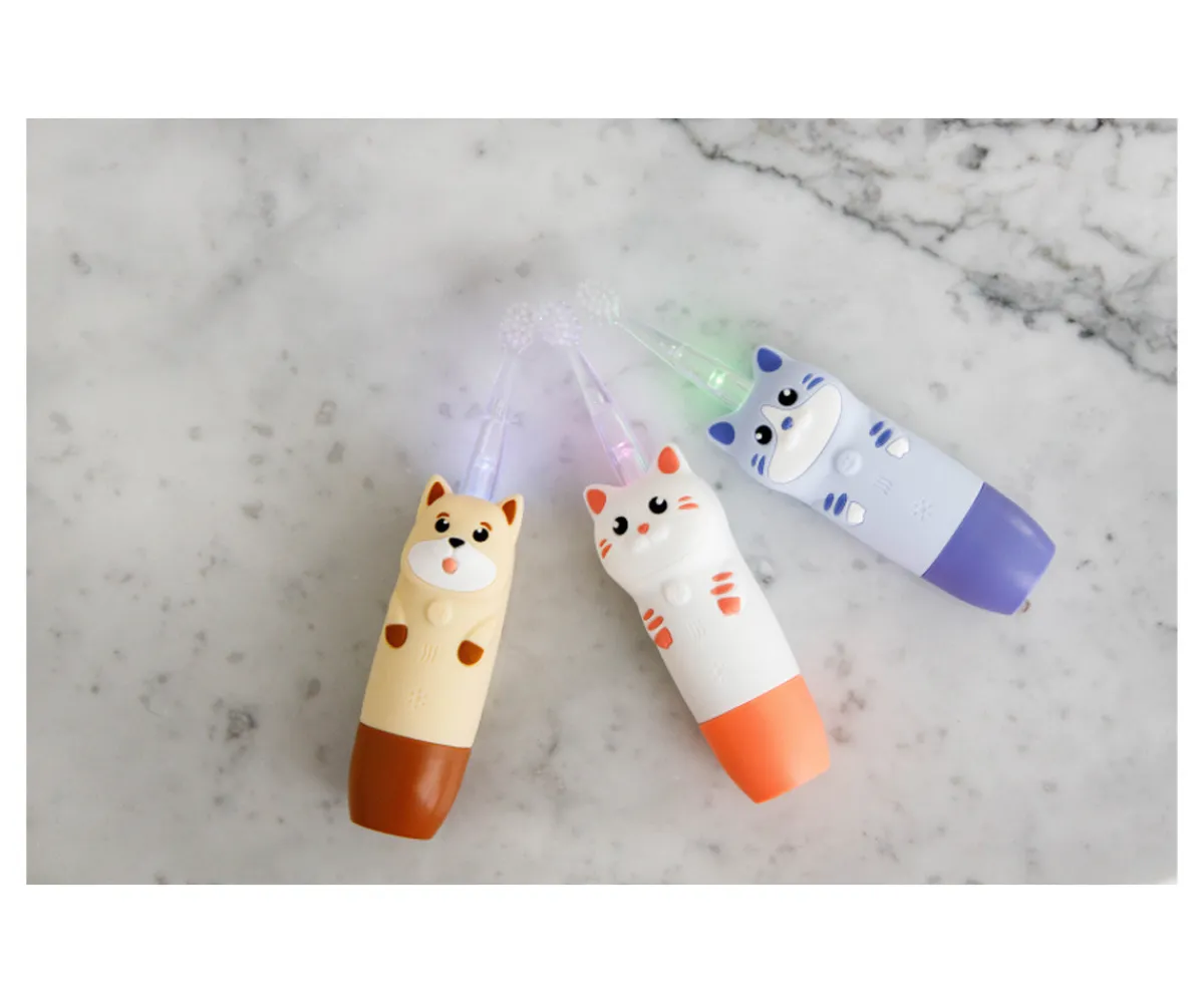 Higiene Dental^InnoGIO Cepillo de Dientes Sónico GIOcat Violet