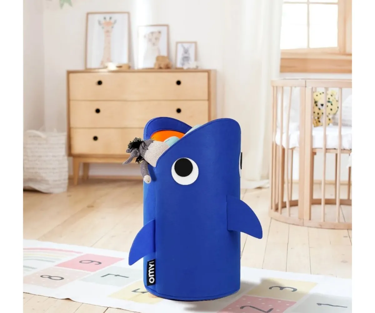 Discount Cesta Almacenamiento Sharky Niños Organizadores De Baño|Organizadores De Juguetes
