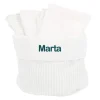 Organizadores De Baño^Cristina de Jos'h Cesta con Secababitas Dorset Verde Personalizable