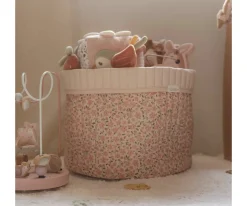 New Cesta Organizadora Acolchada Grande Fairy Garden Niños Organizadores De Juguetes|Organizadores