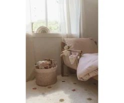 New Cesta Organizadora Acolchada Grande Fairy Garden Niños Organizadores De Juguetes|Organizadores