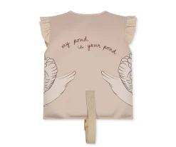 Chaleco Flotador Para Niños Y Bebes^Konges Slojd Chaleco de Flotación Aprendizaje con Volantes Swan