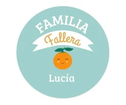 Chapas Personalizadas^Tutete Chapa Personalizada Bebé Familia Fallera