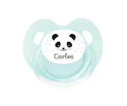 Chupetes Con Dibujos^Tutete Retro Chupete Personalizado Retro Aqua Panda