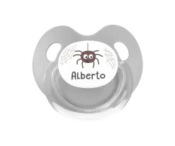 Chupetes Halloween^Tutete Retro Chupete Personalizado Retro Araña