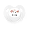 Hot Chupete Personalizado Retro Blanco Little Garden Colecciones Vuelta Al Cole|Chupetes Con Dibujos