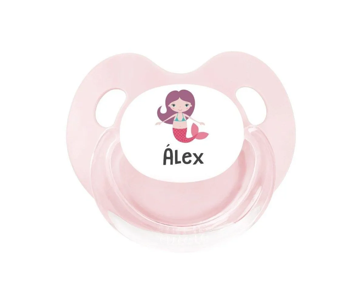 Best Chupete Personalizado Retro Sirena Chupetes Con Dibujos|Colecciones Vuelta Al Cole