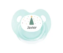 Chupetes De Navidad^Tutete Retro Chupete Personalizado Retro Christmas Tree