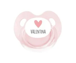 Chupetes Con Dibujos^Tutete Retro Chupete Personalizado Retro Rosa Corazón