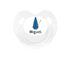 Discount Chupete Personalizado Retro Blanco Nazareno Azul Chupetes Con Dibujos|Chupetes Semana Santa
