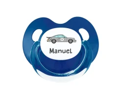Colecciones Vuelta Al Cole^Tutete Retro Chupete Personalizado Retro Ultramar Bólido