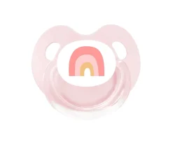 Best Chupete Retro Arcoíris Rosa Chupetes Con Diseños|Colecciones Vuelta Al Cole