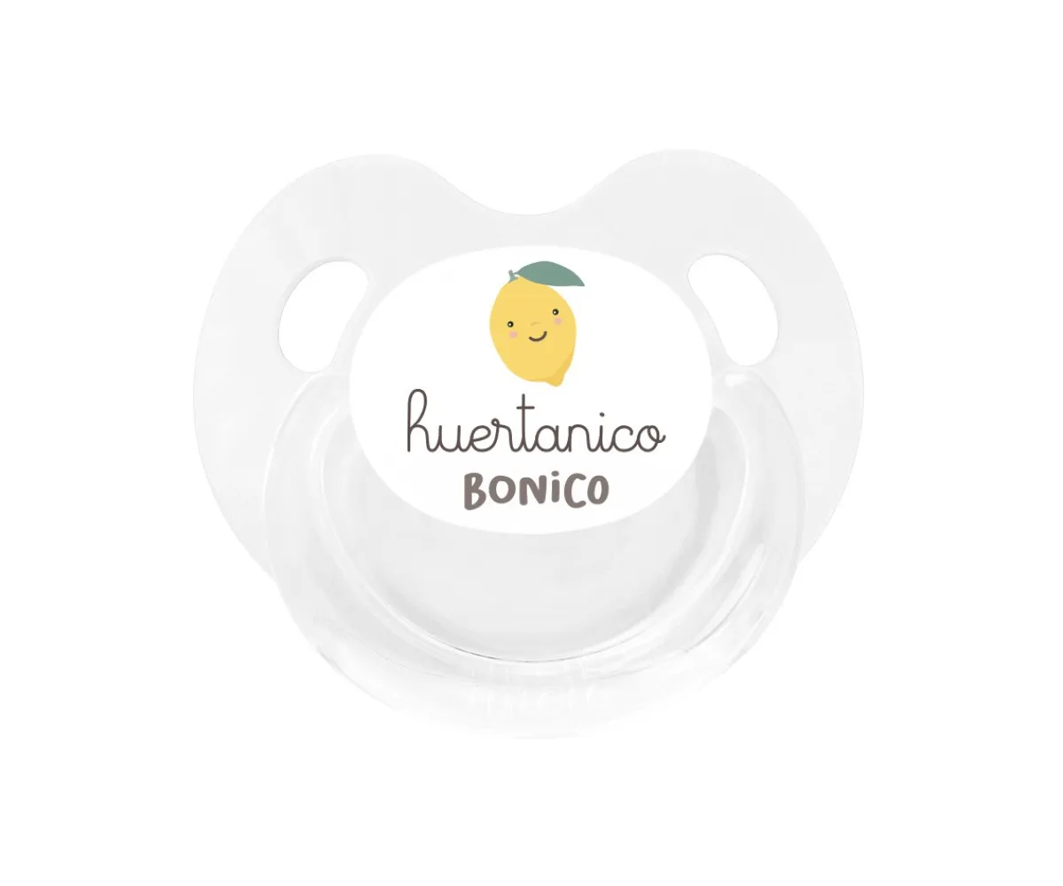 Outlet Chupete Retro Blanco Huertanico Chupetes Con Diseños|Chupetes Fiestas