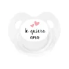 Chupete Retro Blanco Te quiero ama Chupetes Día De La Madre|Regalos Para Madres