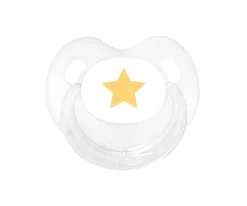 Chupetes Con Diseños^Tutete Retro Chupete Retro Estrella Amarilla