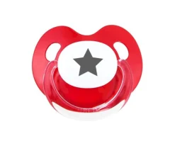Chupetes Con Diseños^Tutete Retro Chupete Retro Estrella Gris