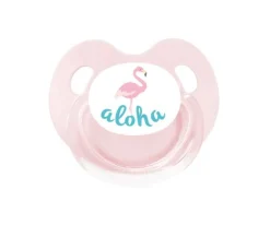 New Chupete Retro Flamingo Chupetes Con Diseños|Chupetes Divertidos