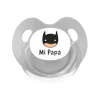 Discount Chupete Retro Gris Héroe Mi Papá Chupetes Día Del Padre|Regalos Para Papá