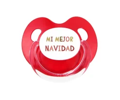 Outlet Chupete Retro Rojo Mi mejor Navidad Chupetes Navidad|Chupetes De Navidad
