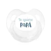 Chupete Retro Te quiero Papá Azul Regalos Para Papá|Chupetes Día Del Padre
