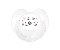 Hot Chupete Retro Transparente Aquí Hay Química Regalos Para Papá|Chupetes Divertidos