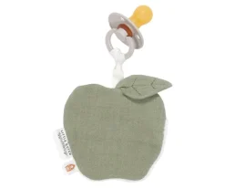 Hot Chupetero Muselina Manzana Pure olive Niños Juguetes Para Recién Nacidos|Juguetes Bebé 6 Meses