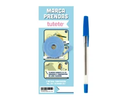 Cintas Marca Prendas^Tutete Cinta Marca Prendas Azul + Boli