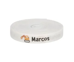 Colecciones Vuelta Al Cole^Tutete Cinta Marca Prendas Personalizada Excavadora