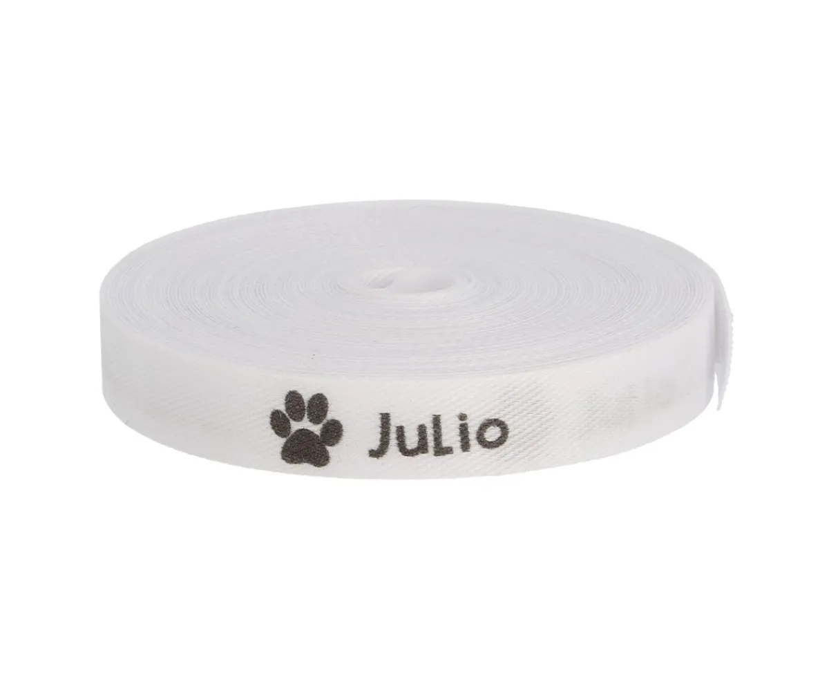 Cintas Marca Prendas^Tutete Cinta Marca Prendas Personalizada Huella Ref.50