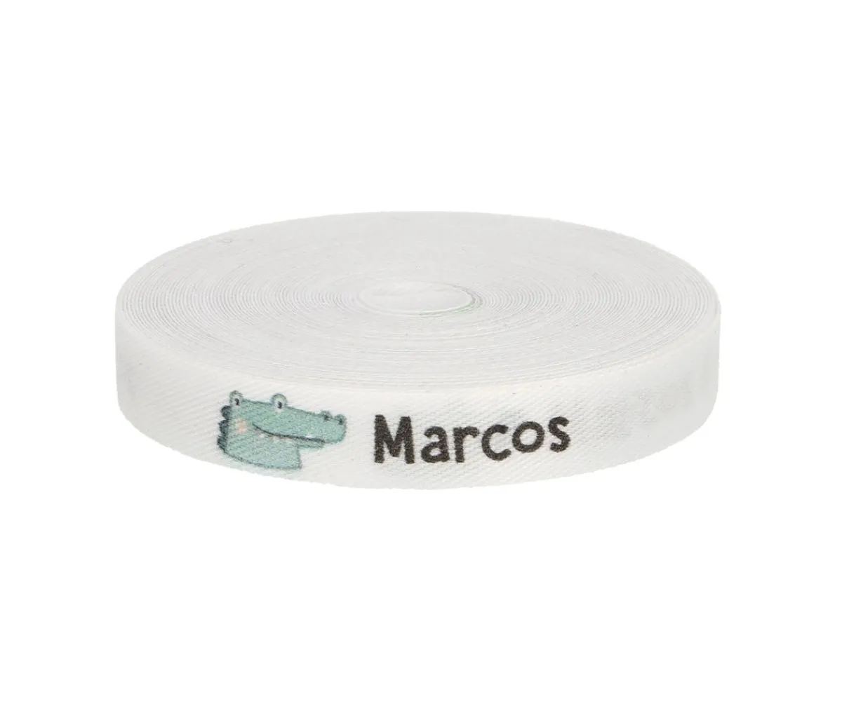Clearance Cinta Marca Prendas Personalizada Cocodrilo Colecciones Vuelta Al Cole|Cintas Marca Prendas