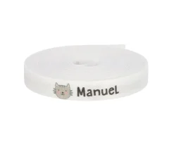 Clearance Cinta Marca Prendas Personalizada Gato Cintas Marca Prendas|Colecciones Vuelta Al Cole