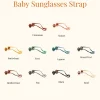 New Cinta Silicona para Gafas Bebé Buckwheat Niños Accesorios Para Bebé Y Niños|Gafas De Sol Para Niños