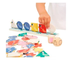 Juguetes Niños 3 Años^Janod Clasificación de Formas,Tamaños y Colores Pájaros