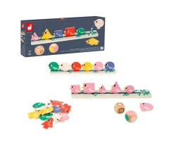 Juguetes Niños 3 Años^Janod Clasificación de Formas,Tamaños y Colores Pájaros