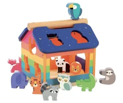 Juguetes Para Niños De Un Año^Vilac Clasificador Animales Arcoíris