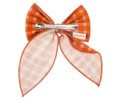 Accesorios De Pelo^Grech & Co Clip de Pelo con Lazo Grande Sunset Gingham