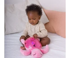 Hot Cloud b® Tortuga Tranquila Rosa Iluminación|Juguetes Para Recién Nacidos