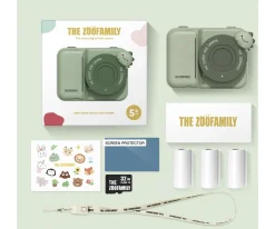 New Cámara Digital de Impresión Zoo Dino Green Niños Juguetes Niños 6 Años|Juguetes Niños 7 Años