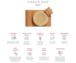 Discount Cámara Digital Urban Zoo Bear Niños Juguetes Niños 3 Años|Juguetes Niños 5 Años