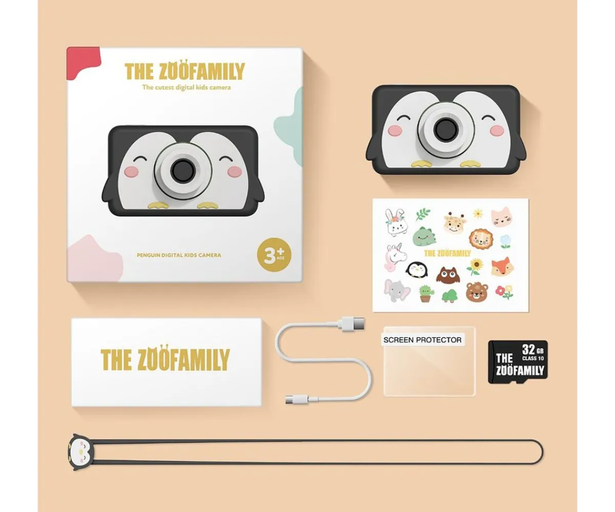 Discount Cámara Digital Zoo Friends Penguin Niños Juguetes Niños 4 Años|Juguetes Niños 7 Años