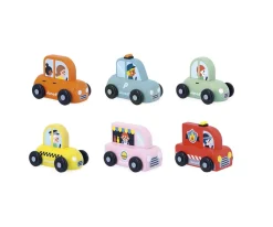 Sale Coche de Policía de Madera Ciudad Cross Roads Niños Juguetes Para Niños De 18 Meses|Juguetes Para Niños De Un Año