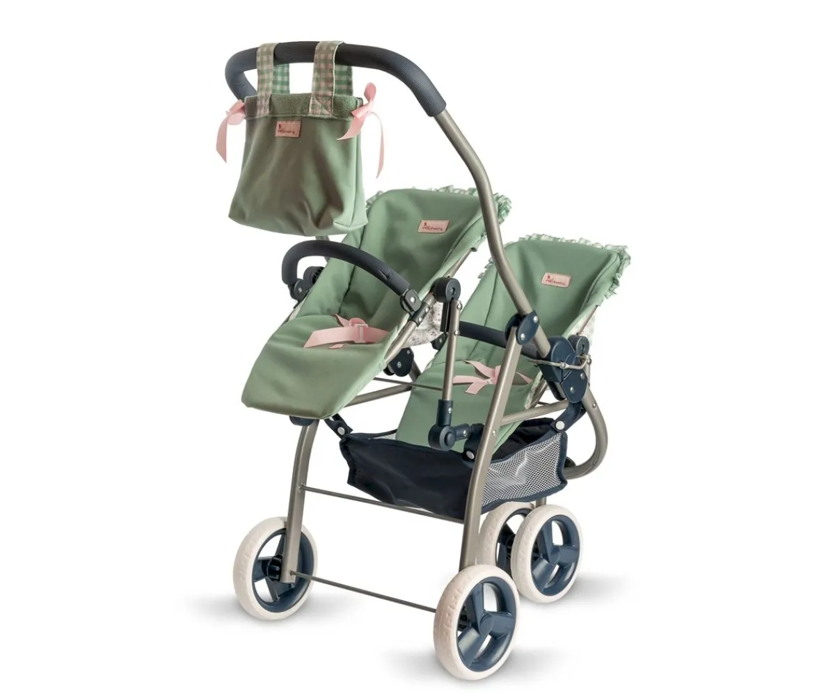 Carritos Muñecas^Así Coche Gemelar Cloe