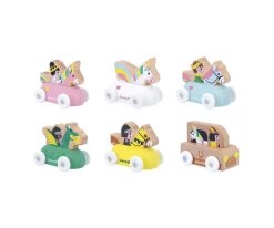 Sale Coche Princesa de Madera Reino Encantado Cross Roads Niños Juguetes Para Niños De Un Año|Juguetes Para Niños De 18 Meses