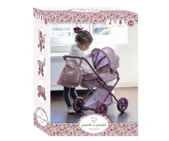 Cochecito Cuco Cherry Flores para Muñecas Niños Juguetes Niños 5 Años|Juguetes Niños 4 Años