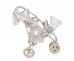 Carritos Muñecas^Pasito a Pasito Cochecito Gemelar Nara