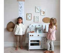 Sale Cocina de Madera Classic Blanca Niños Juguetes Niños 3 Años|Cocinitas De Juguete